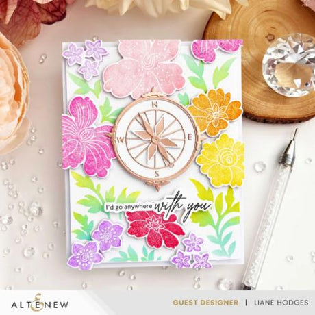 Altenew - Craft Your Life Project Kit: Floral Odyssey & Add-on Die Bundle - Postage as per Actual