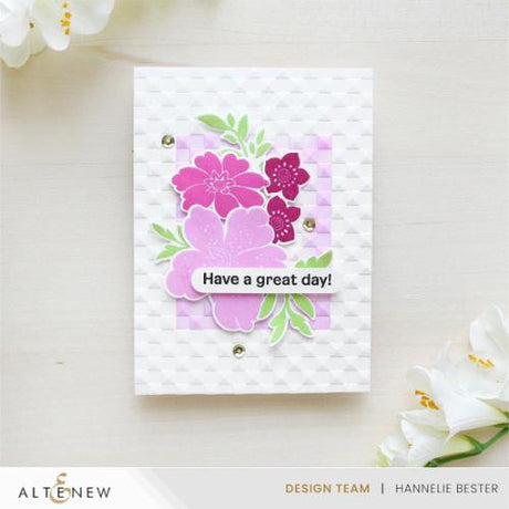 Altenew - Craft Your Life Project Kit: Floral Odyssey & Add-on Die Bundle - Postage as per Actual