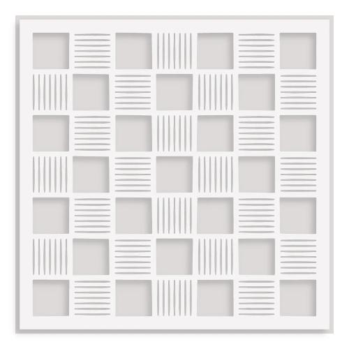 Altenew - Checkerboard Tiles Background Stencil