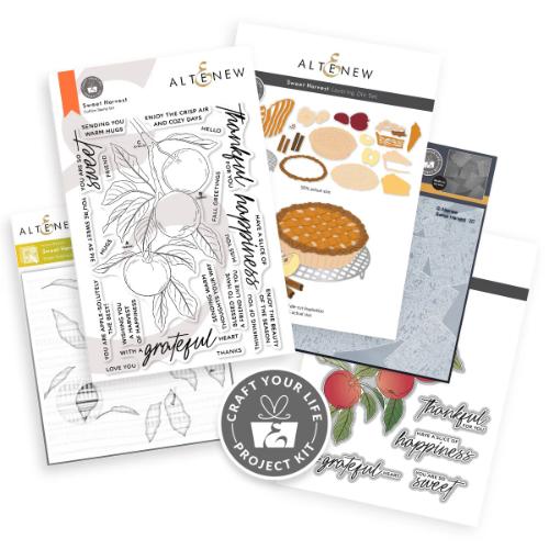 Altenew - Craft Your Life Project Kit: Sweet Harvest & Add-on Die Bundle - Postage as per Actual