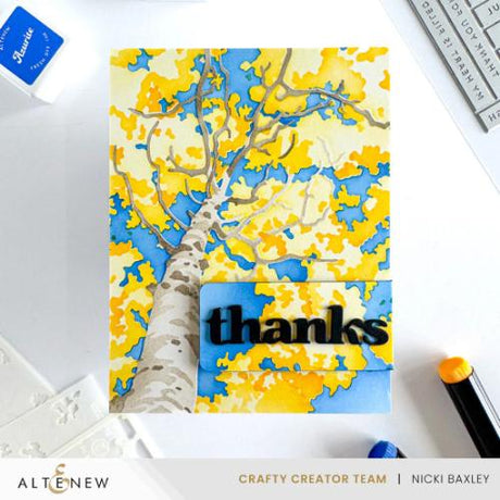 Altenew - Stencil Art: Aspen Sky Layering Stencil Set (6 in 1)