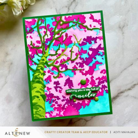 Altenew - Stencil Art: Aspen Sky Layering Stencil Set (6 in 1)
