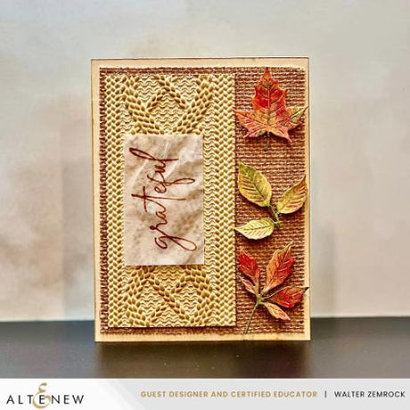 Altenew - Cozy Sweater 3D Embossing Folder