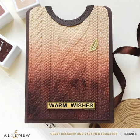 Altenew - Cozy Sweater 3D Embossing Folder
