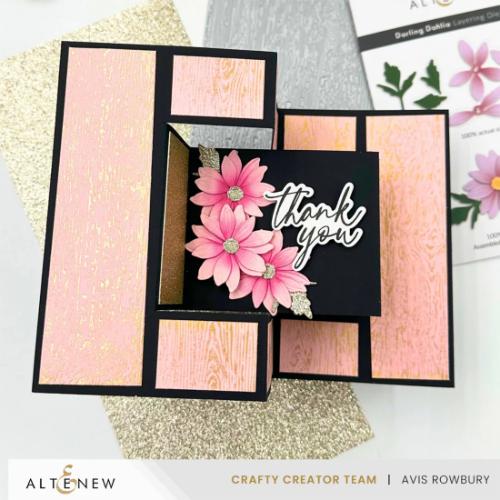 Altenew - Essential Textures: Fine Woodgrain Press Plates/Foil Plates