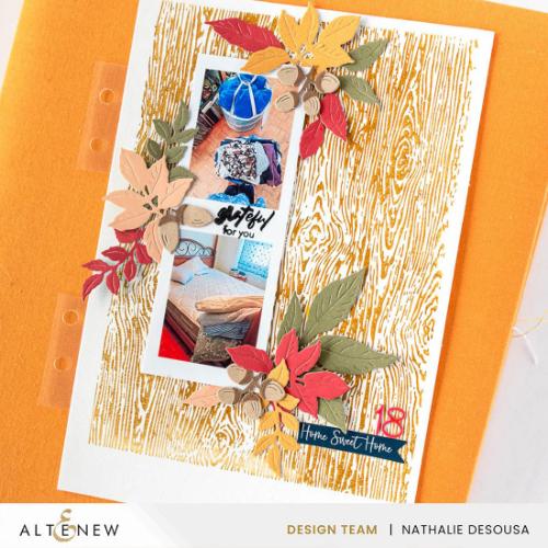 Altenew - Essential Textures: Fine Woodgrain Press Plates/Foil Plates