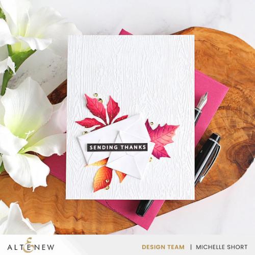 Altenew - Essential Textures: Fine Woodgrain Press Plates/Foil Plates