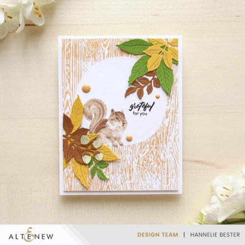 Altenew - Essential Textures: Fine Woodgrain Press Plates/Foil Plates