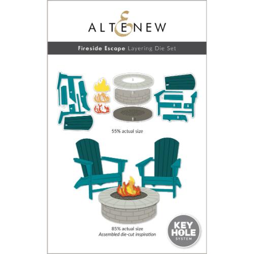 Altenew - Fireside Escape Die Set
