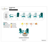 Altenew - Fireside Escape Die Set