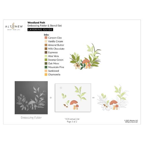 Altenew - Woodland Path - Complete Bundle