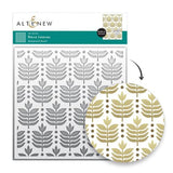 Altenew - Deco Leaves Background Stencil
