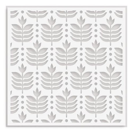 Altenew - Deco Leaves Background Stencil