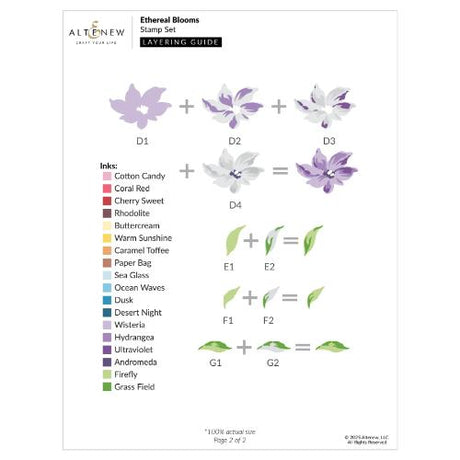 Altenew - Ethereal Blooms - Complete Bundle