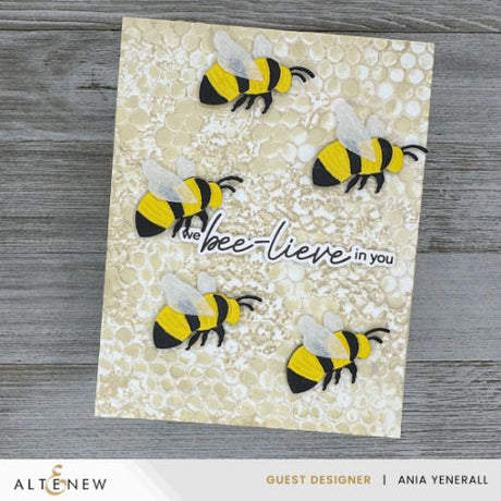 Altenew - Bubbly Bumble Bee Layering Die Set