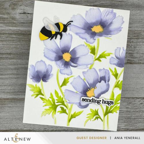Altenew - Bubbly Bumble Bee Layering Die Set