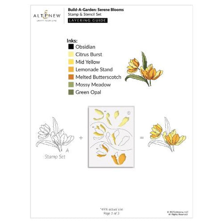 Altenew - Build-A-Garden: Serene Blooms