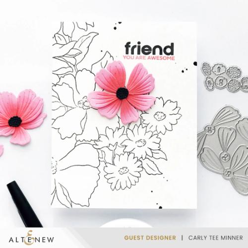 Altenew - Craft-A-Flower: Garden Cosmos Layering Die Set