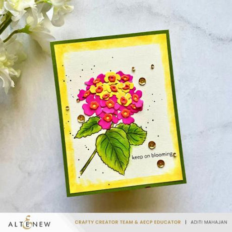 Altenew - Mini Delight: Blooming Lantana Stamp & Die Set