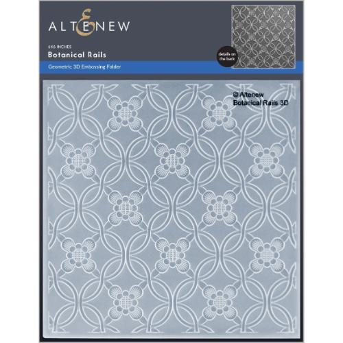 Altenew - Botanical Rails 3D Embossing Folder – Krafters Cart