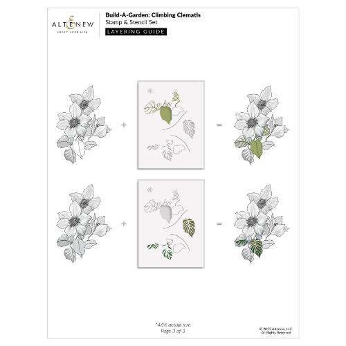 Altenew - Build-A-Garden: Climbing Clematis