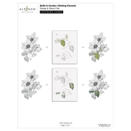 Altenew - Build-A-Garden: Climbing Clematis