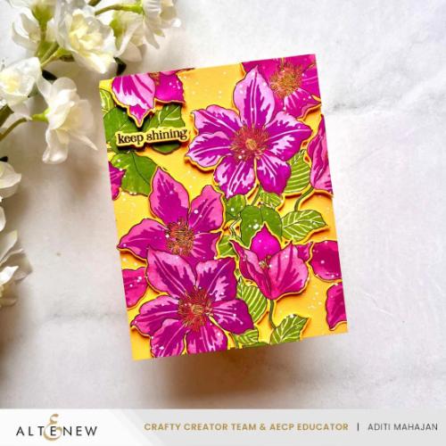 Altenew - Build-A-Garden: Climbing Clematis