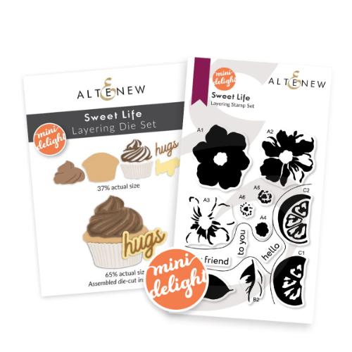 Altenew - Mini Delight: Sweet Life Stamp & Die Set