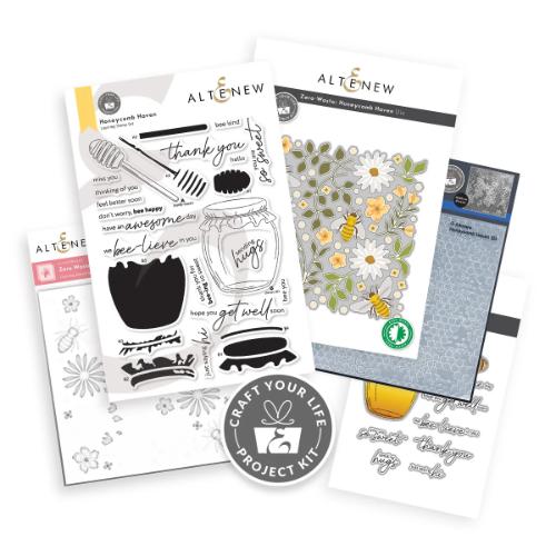 Altenew - Craft Your Life Project Kit: Honeycomb Haven & Add-On Die Bundle - Postage as per actual