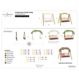 Altenew - Creative Cuts: Garden Swing Layering Die Set