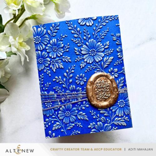 Altenew - Piped Floral Lace 3D Embossing Folder