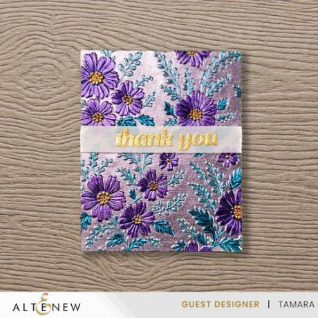 Altenew - Piped Floral Lace 3D Embossing Folder