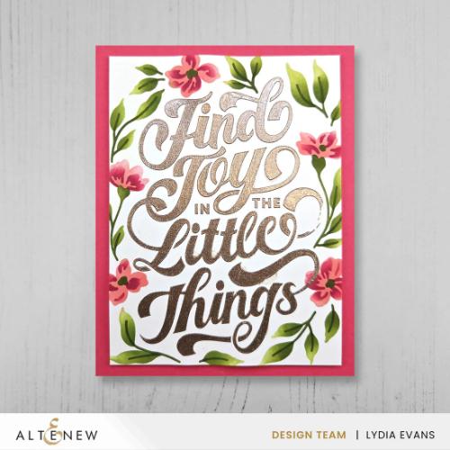 Altenew - Find Joy Layering Stencil Set (4 in 1)