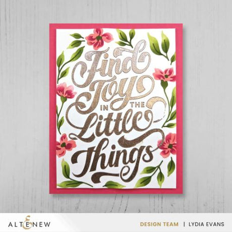 Altenew - Find Joy Layering Stencil Set (4 in 1)