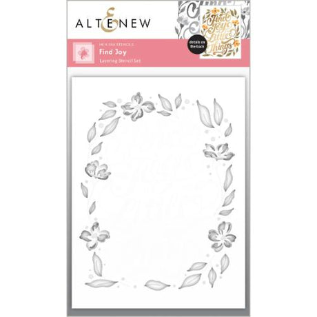 Altenew - Find Joy Layering Stencil Set (4 in 1)