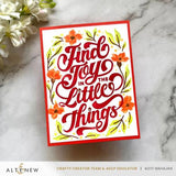 Altenew - Find Joy Layering Stencil Set (4 in 1)