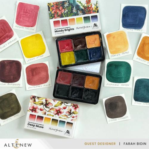 Altenew - Watercolor Compact - Moody Brights