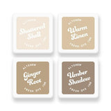 Altenew - Earth Tones Fresh Dye Ink Mini Cube Set