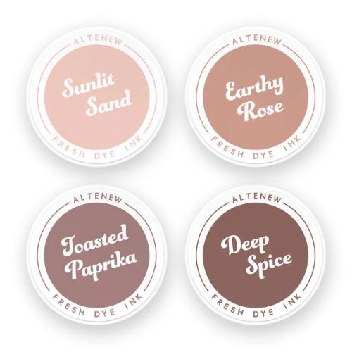 Altenew - Earthy Embrace Fresh Dye Ink Bundle - Complete Bundle - Postage as per Actual