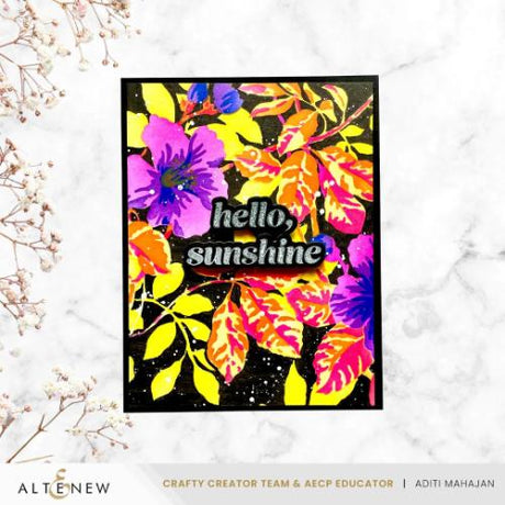 Altenew - Craft Your Life Project Kit: Whispers in the Canopy & Add-On Die Bundle - Postage as per Actual