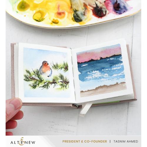 Altenew - Luxe Watercolor Sketchbook - 3"x 3", 300 gsm
