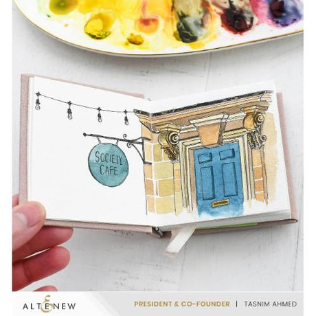 Altenew - Luxe Watercolor Sketchbook - 3"x 3", 300 gsm