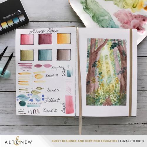 Altenew - Luxe Watercolor Sketchbook - A5 (5.8" x 8.3") Portrait, 300 gsm - Postage as per Actual