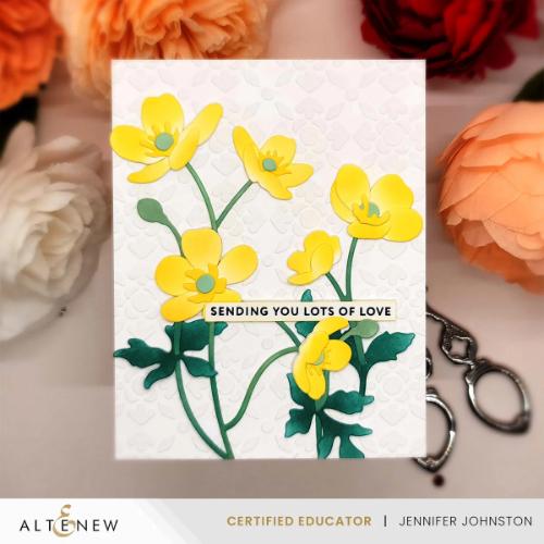 Altenew - Craft-A-Flower: Buttercup Bunch Layering Die Set