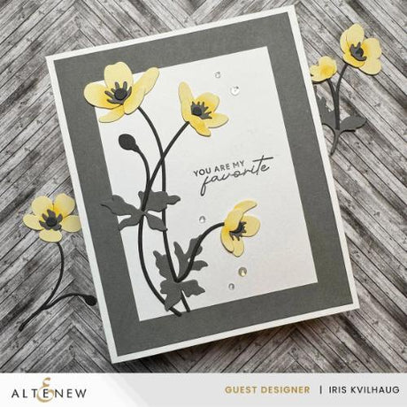 Altenew - Craft-A-Flower: Buttercup Bunch Layering Die Set