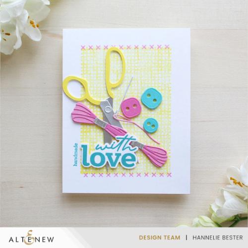Altenew - Craft Your Life Project Kit: Stitched With Love & Add-On Die Bundle - Postage as per Actual