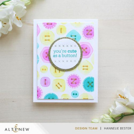 Altenew - Craft Your Life Project Kit: Stitched With Love & Add-On Die Bundle - Postage as per Actual