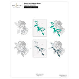 Altenew - Stencil Art: Majestic Roses Layering Stencil Set (7 in 1)