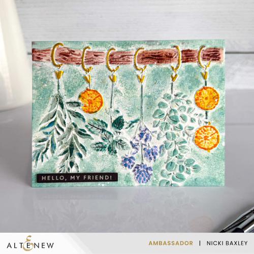 Altenew - Love, Preserved 3D Embossing Folder