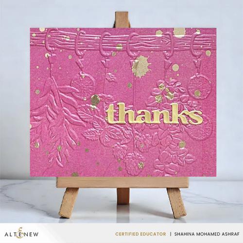 Altenew - Love, Preserved 3D Embossing Folder